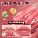 Moisturizing Lip Lotion Essence Volumizing Lip Glaze Women's Moisturizing and Moisturizing Natural Lip Gloss Hydrating Lip Gloss - Image 3