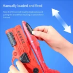Foam Plane Launcher Toy Ages 14+ Outdoor Catapult Game - Image 5