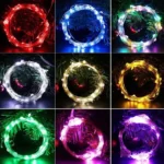 20m/10m 8 Function Remote Control LED Fairy Lights USB String Lights Christmas Garland New Year Wedding Party Garden Decoration - Image 3