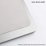 Ultra-Soft Microfiber Cleaning Cloths Notebook Screen Keyboard Protector For MacBook Pro 13-14/15-16 Inch - Image 2