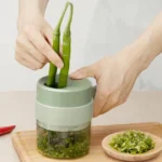 4 In 1 Vegetable Cutter Multifunctional Handheld Electric Wireless Chop Garlic Mash Minced Slice Onion Cutting Cooking Gadget - Image 3