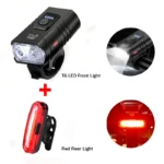 LED Bicycle Front Light Type-C Rechargeable Bicycle Headlight MTB Road Bike Headlamp Easy to Install Cycling Accessories - Image 7