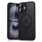 Luxury Magnetic Matte Translucent Armor Shockproof Case For iPhone 11 12 13 14 15 16 For Magsafe Wireless Charge Cover - Image 8