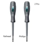 Multifunctional Electrician Test Screwdriver AC Non-contact Induction Test Pen Voltage Tester 70-600V Red Green Induction Lights - Image 8