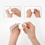 Rainbow Crayon Set 2PCS 6-Color Wax Art Set for Kids - Image 4