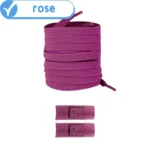 New Without Ties Elastic Laces No Tie Shoe Laces Press Lock Shoelaces Sneaker Kids Adult 8MM Widened Flat Shoelace for Shoes - Image 17