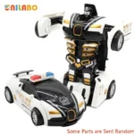 Transformable Robot Car Toy Ages 4–12 Sports Vehicle Model - Image 13