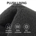 Winter Warm Gloves Touch Screen Windproof Cold-proof Cycling Gloves, Men's Women's Running, Hiking Skiing Gloves - Image 5