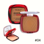 Matte Full Coverage Pressed Powder Foundation With Puff Applicator, 24H Fresh Wear Matte Weightless Finishing Powder Makeup - Image 12