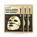 SADOER Golden Collagen Facial Masks Moisturizing Anti-Aging Anti Wrinkles Face Mask Sheet Collagen Masks Skin Care Product - Image 8