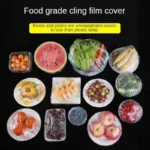 Reusable Disposable Food Cover Plastic Wrap Durable Elastic Food Lids for Bowls Elastic Plate Covers For Kitchen Food Saver Bag - Image 3