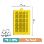Silicone Ice Cube Tray 4/6/8/15 Grid Jumbo Square Mold - Image 21