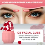 1pc silicone face ice cube mold for Beauty and Skin Care silicon face ice roller - Image 3