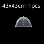 Foldable Food Mesh Cover Pop-Up Umbrella for Meals & Fruit - Image 7