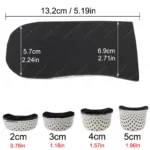 Height Increase Half Shoe Insoles Heel Insert Sport Cushion EVA Memory Foam Heel Lifting 2/3/4/5CM Taller Invisible Heighten Pad - Image 6