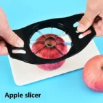 Stainless Steel Apple Slicer 1PC Core & Slice Kitchen Tool - Image 2