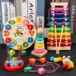 Montessori Wooden Puzzle 3D Educational Learning Toy for Kids - Image 2