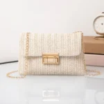 Women Chain Strap Crossbody Shoulder Bag Stylish Evening Party Handbag Elegant Purse For Wedding Banquet Day To Night Outfits - Image 7