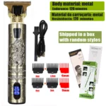 T9 Hair Clipper Repair Beard Shaving Body Hair Trimmer Clippers Electric Machine Men Haircut Machine 0mm Barber Shaver - Image 12