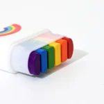 Rainbow Crayon Set 2PCS 6-Color Wax Art Set for Kids - Image 5