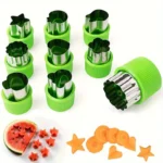 Stainless Steel Cookie Cutters 9PCS Fruit & Vegetable Shape Set - Image 7