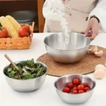 Stainless Steel Mixing Bowls 1-3PCS with Measurement Scale - Image 5