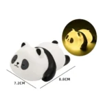 New Panda LED Night Light Living Room Cute Panda Plastic Lamp Bedside Decor Creative Kids Night Light Birthday Gift Decoration - Image 4