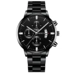 Fashion Men Stainless Steel Watch Luxury Calendar Quartz Wrist Watch Mens Business Watches for Man Clock Montre Homme - Image 15