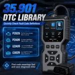 Professional Obd2 Diagnostic Tool for Heavy-Duty Vehicle Repair - Code Reader/Resetter, Supports Real-Time Data Stream, No Battery Required, Compatible with Vehicles from 1996 Onwards (Obdii/Eobd, Mode 6/8), Suitable for Mechanics, DIY Car Repair, Trucks, Motorcycles, Suvs - Compact Design, User-Fri - Image 4