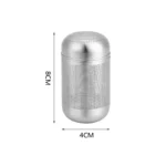 Stainless Steel Tea Infuser 1PC Fine Mesh Ball Strainer - Image 6