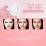 Bio-Collagen Deep Mask 34g Hydrating Overnight Hydrogel Face Mask - Image 3