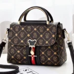 New Shoulder Bag Women Bag Tote Luxury Designer Handbag Women Handbags Leather Printed Monogram Single Shoulder Straddle Bag - Image 3