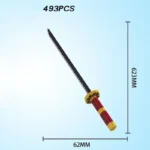 Samurai Sword Building Blocks Ages 14+ Katana Model Kit - Image 5