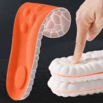1/2/4pairs Latex Sport Insoles Soft High Elasticity Shoe Pads Orthotic Breathable Shock Absorption Cushion Arch Support Insole - Image 21