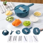 9 in 1 Vegetable Cutter Multi-Functional Potatoes Manually Cut Shred Slicer Grater Kitchenware Acceesories Tools - Image 5