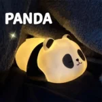 New Panda LED Night Light Living Room Cute Panda Plastic Lamp Bedside Decor Creative Kids Night Light Birthday Gift Decoration - Image 2