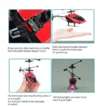 Mini Remote Control Helicopter 2-Channel Rechargeable Flying Toy - Image 3