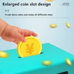 Mini Bank Money Box Retro Atm Rotating Password Cash Coins Saving Box Bank Safe Box Automatic Deposit Banknote Christmas Gift - Image 5