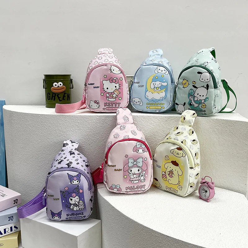 S30e04d4b64d34bab9cbfb961eecca5cbK.webp Kawaii Sanrio Family Cartoon Peripheral Mini Backpack, HelloKitty Small Backpack, Mini Bag, Best Birthday Gift - Image 1