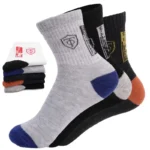 10pairs Breathable Cotton Sports Stockings Men Bamboo Fiber Autumn and Winter Men Socks Sweat Absorption Deodorant Business Sox - Image 6