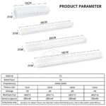Night Lights Wireless LED Motion Sensor Lamp USB Rechargeable Magnetic For Wardrobe Room Closet Kitchen Aisle Tube Detector Bulb - Image 6