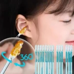 ear wax cleaning sticks 24pcs soft adhesive tips