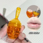 Small Honeypot Lip Oil Moisturizing and Fading Lip Pattern Water Lip Balm Dudu Lips - Image 5
