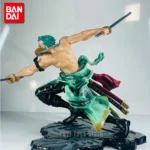 Anime Swordsman Figure 10cm Three-Blade PVC Display Model - Image 5