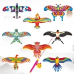 Kids Cartoon Kite 35cm Eagle & Butterfly with 50m Line - Image 5
