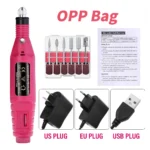 LULAA Portable Professional Electric Nail Drill Machine Manicure Tools Pedicure Drill Set Family Nail File Nail Drill Equipment - Image 18