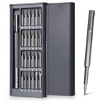 Precision Screwdriver Set 25 in 1 Phillips Torx Hexagonal Flat Head Magnetic Screwdriver Head for iPhone PC Watch Camera Glasses