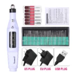 LULAA Portable Professional Electric Nail Drill Machine Manicure Tools Pedicure Drill Set Family Nail File Nail Drill Equipment - Image 29
