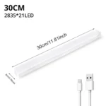 Night Lights Wireless LED Motion Sensor Lamp USB Rechargeable Magnetic For Wardrobe Room Closet Kitchen Aisle Tube Detector Bulb - Image 9