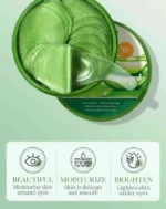 60pcs Aloe Vera Collagen Eye Mask Anti Dark Circles Eyes Bags Moisturizing Anti-Wrinkles Eye Patches Eyes Skin Care Products - Image 4